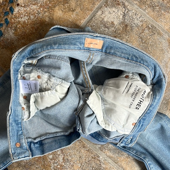 Mother The Insider Crop Step Fray Limited Edition 27 NWT - Picture 13 of 14